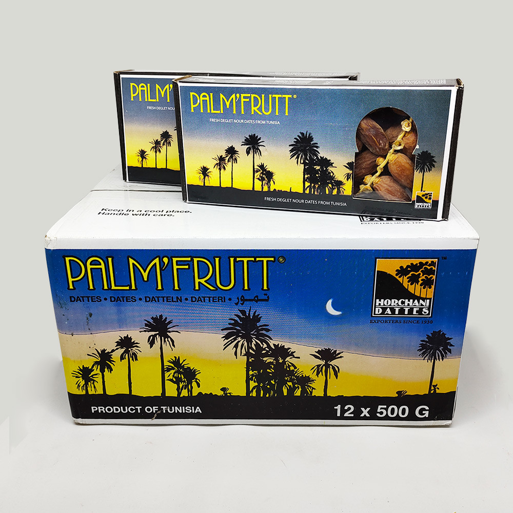 

KURMA PALM FRUIT KARTONAN (ISI 12PACK) / KURMA PALM FRUTT ORIGINAL / KURMA TUNISIA TANGKAI