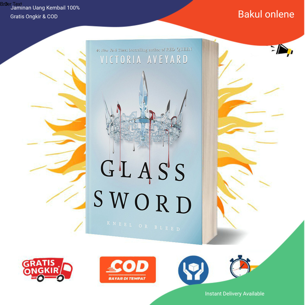 Buku English Glass Sword (Red Queen, #2) by Victoria Aveyard (English)