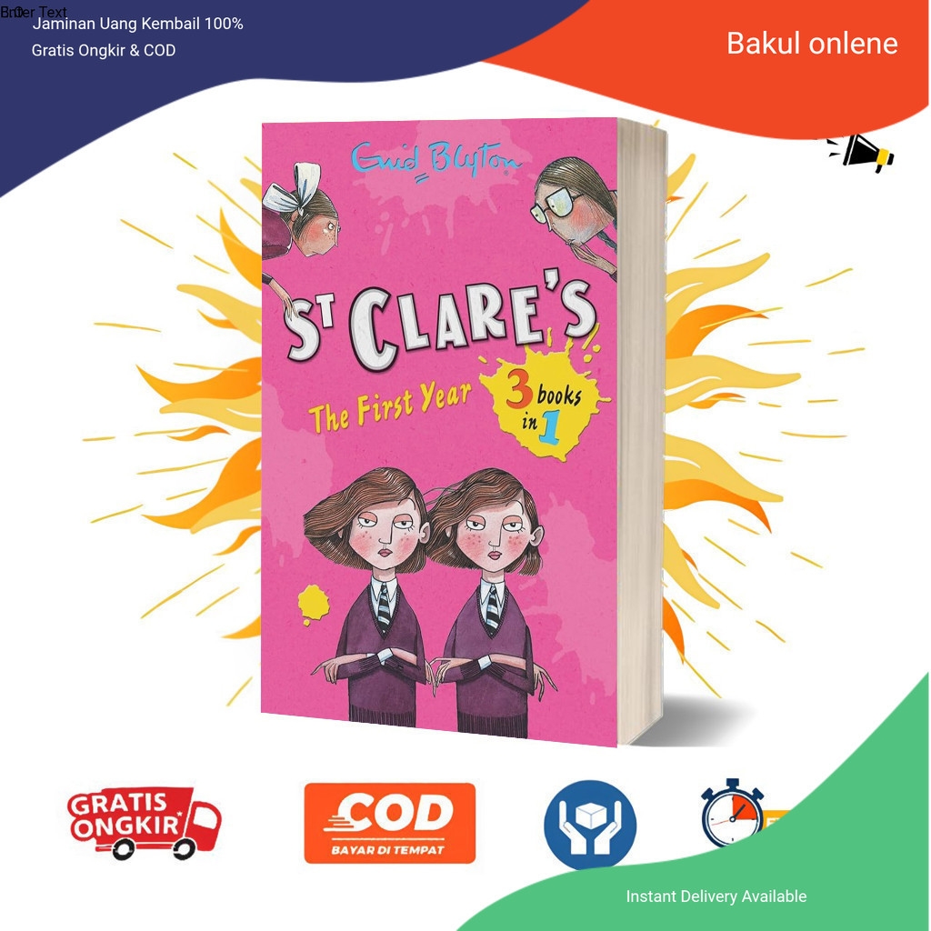 Buku eng St. Clare's: The First Year by Enid Blyton (English)