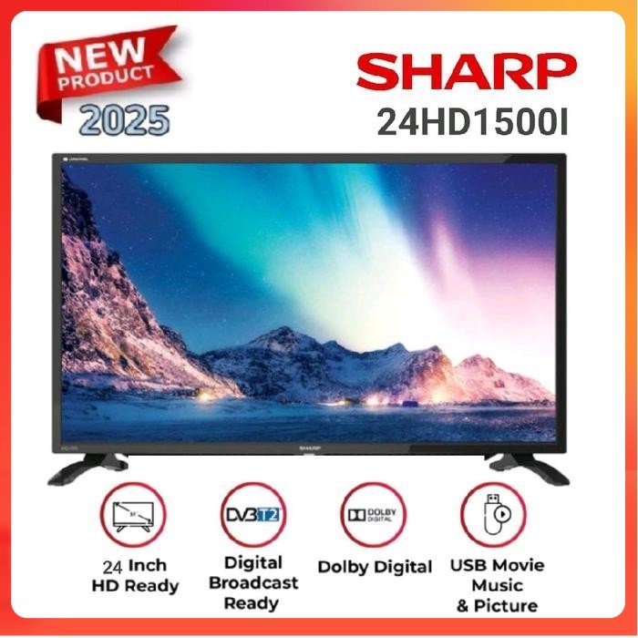 SHARP 24HD1500I / 2T-C24HD1500I / 24HD1500 LED DIGITAL TV 24 INCH 2025 Series
