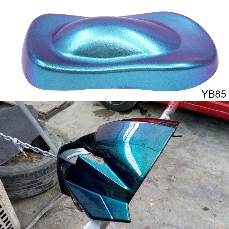 

100g Chameleon Pigment Acrylic Powder Coating Dye YB84 YB85 YB86 for Crafts Car Automotive Painting Decors Arts Acrylic Painting
