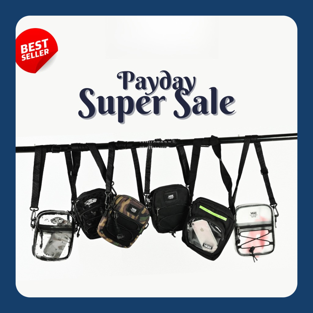 (Diskon) Slingbag Van*s Original Shoulder Bag Vans Original 100% Unisex