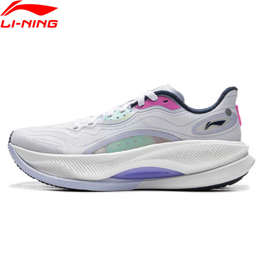 Li-Ning Men YUEYING 4 PRO Cushion Running Shoes BOOM Cushion PROBAR LOC Stable Support Anti-Slip Spo