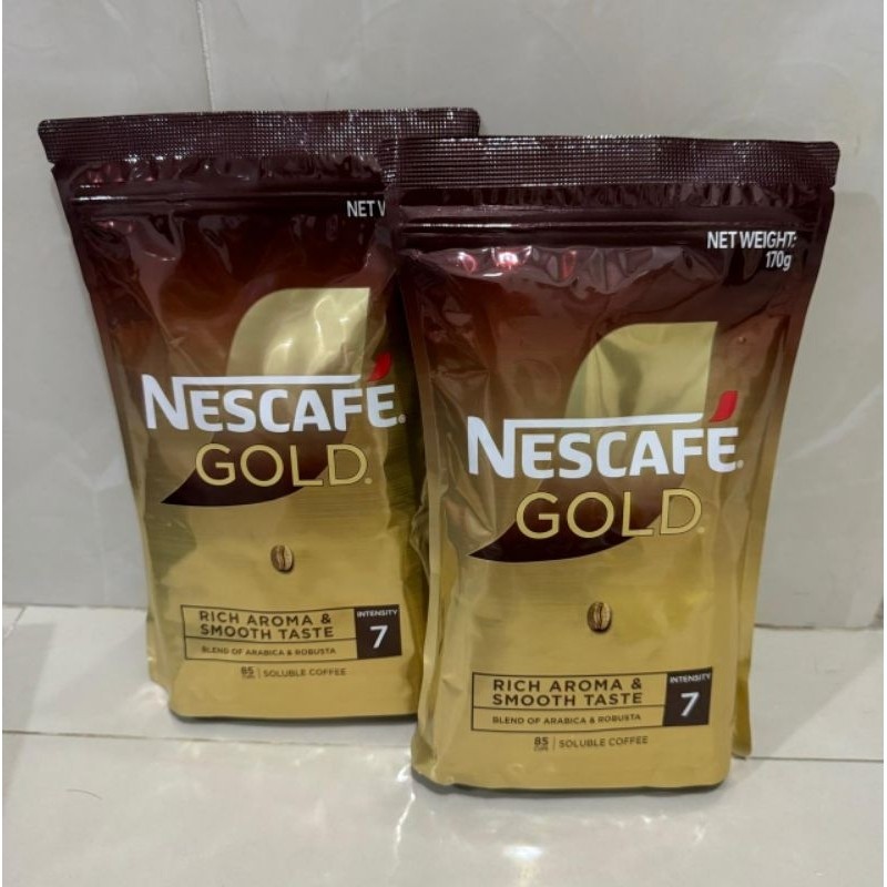 

Nescafe gold 170 gr rich aroma & smooth taste Refill