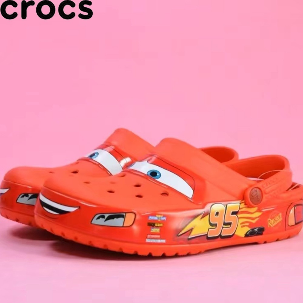 Sandal anak Crocs cars mquin led  sandal anak cars