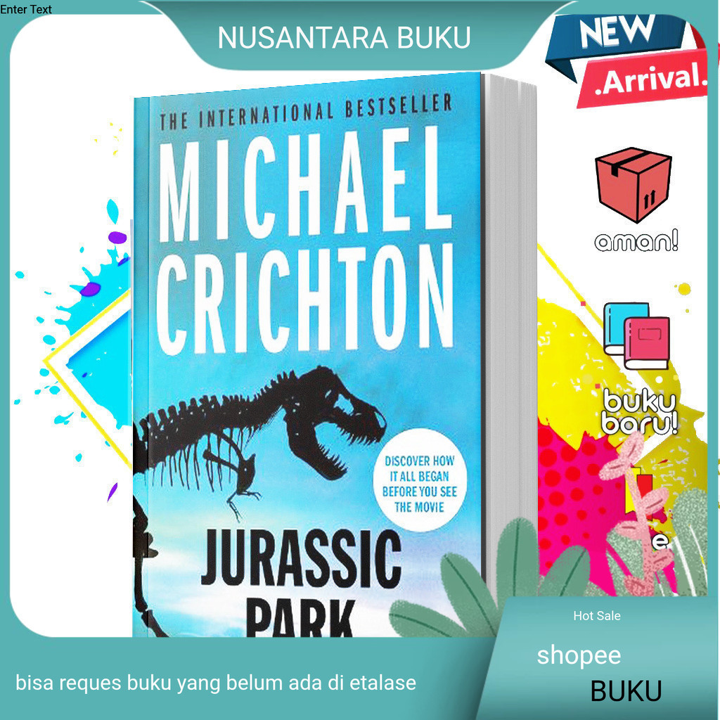 BukuJurassic Park by Michael Crichton