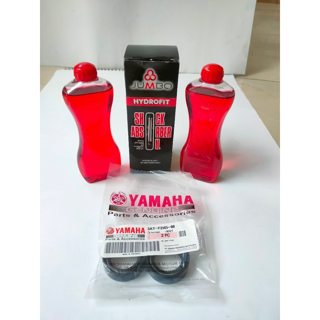 Seal Shock Depan Mio Set Oli Jumbo Double Per Satu Set PNP Yamaha Mio Soul Fino X Ride Vega Jupiter 
