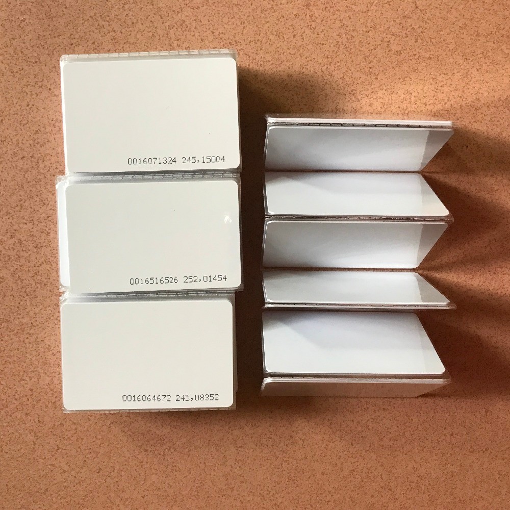 

125KHz TK4100 ID smart rfid ID card for access control system and Time Attendance llaveros 100pcs a lot