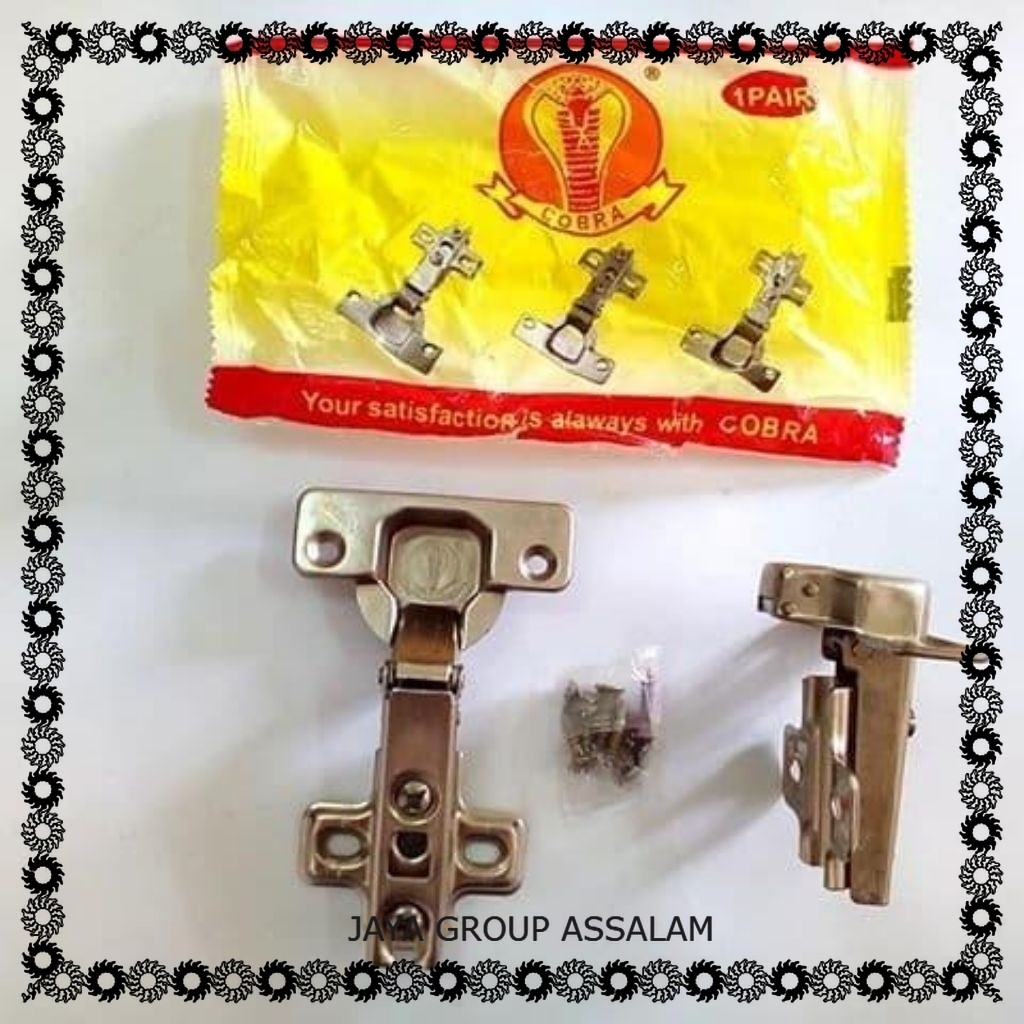 Engsel sendok lurus cobra/engsel kodok