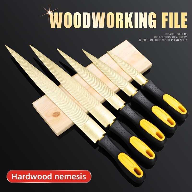 

Wooden Carving File 6 ''/8 ''/10 '' suitable for Woodworking DIY Craft Small Tools, Woodworking Multifunctional Tools