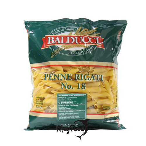 

Balducci Pasta Penne Rigati No.18 - Pasta Penne Rigati 500 gram