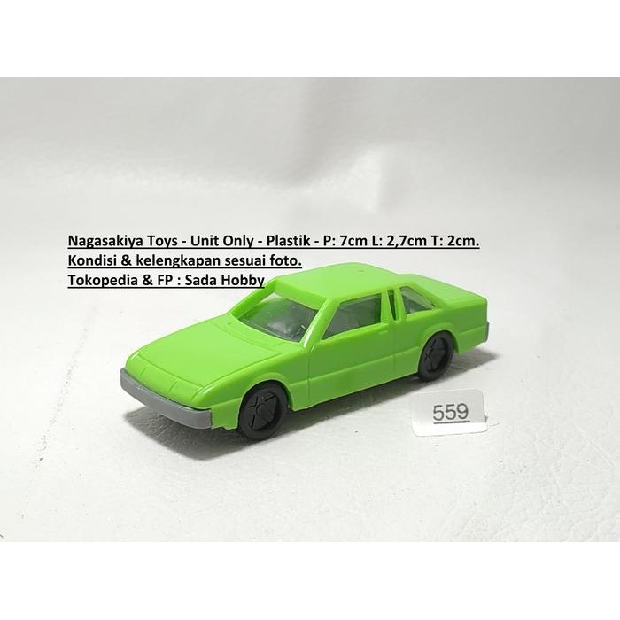 CSM... Vintage Toys Nagasaki Toy Honda Prelude Hijau Plastik Unit Only