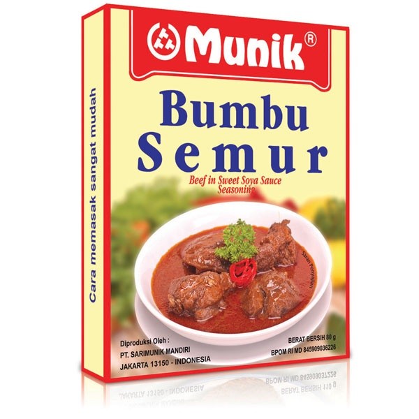 

MUNIK BUMBU SEMUR 80 GR - ARM
