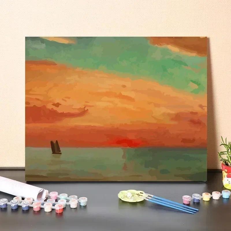 

8002160 Digital Oil Painting Coloring, Manual Coloring, Oil Painting With High Aesthetic Value