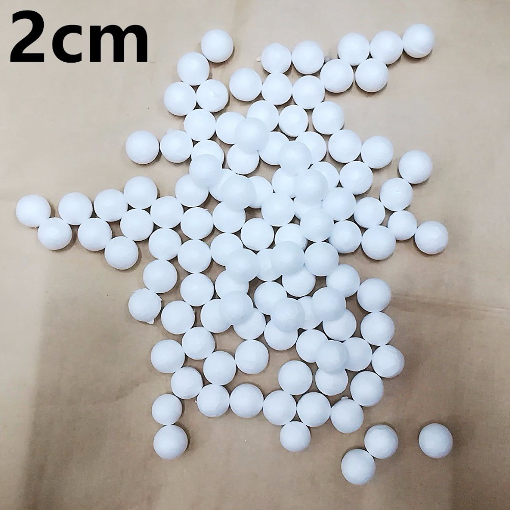 

1cm 1.5cm 2cm 2.5/3cm White Modelling Polystyrene Styrofoam Foam Ball Decoration Supplies Decorative balls Filler Mini Beads