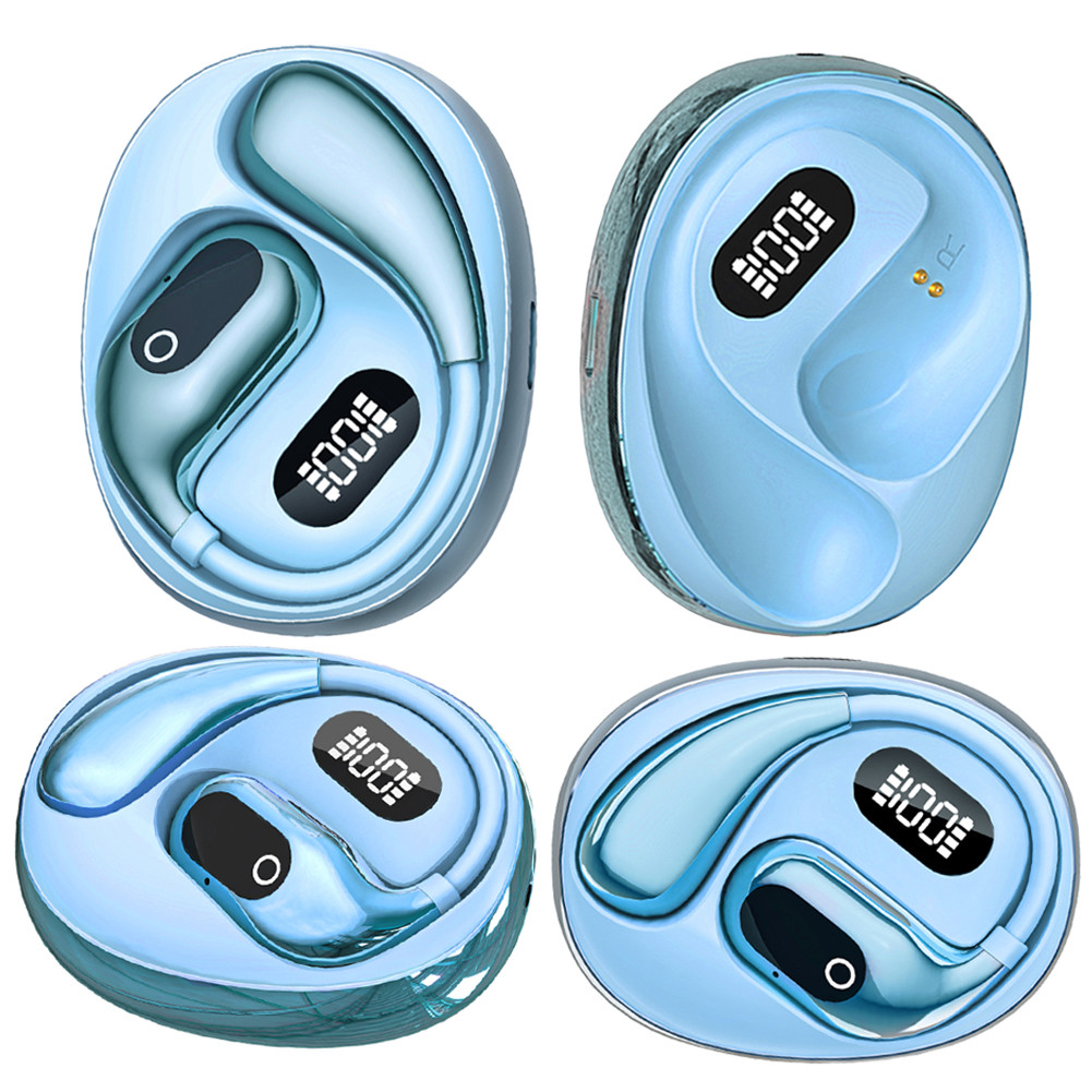 

AI Intelligent Translator Earbuds Bluetooth-Compatible 5.3 Translation Earphones Open Ear Headphones for Sports Business Travel