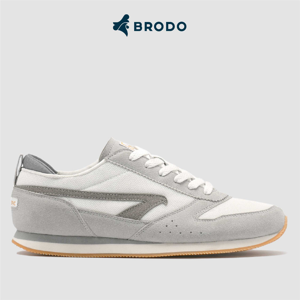 BRODO - Sneakers Tizano White Grey