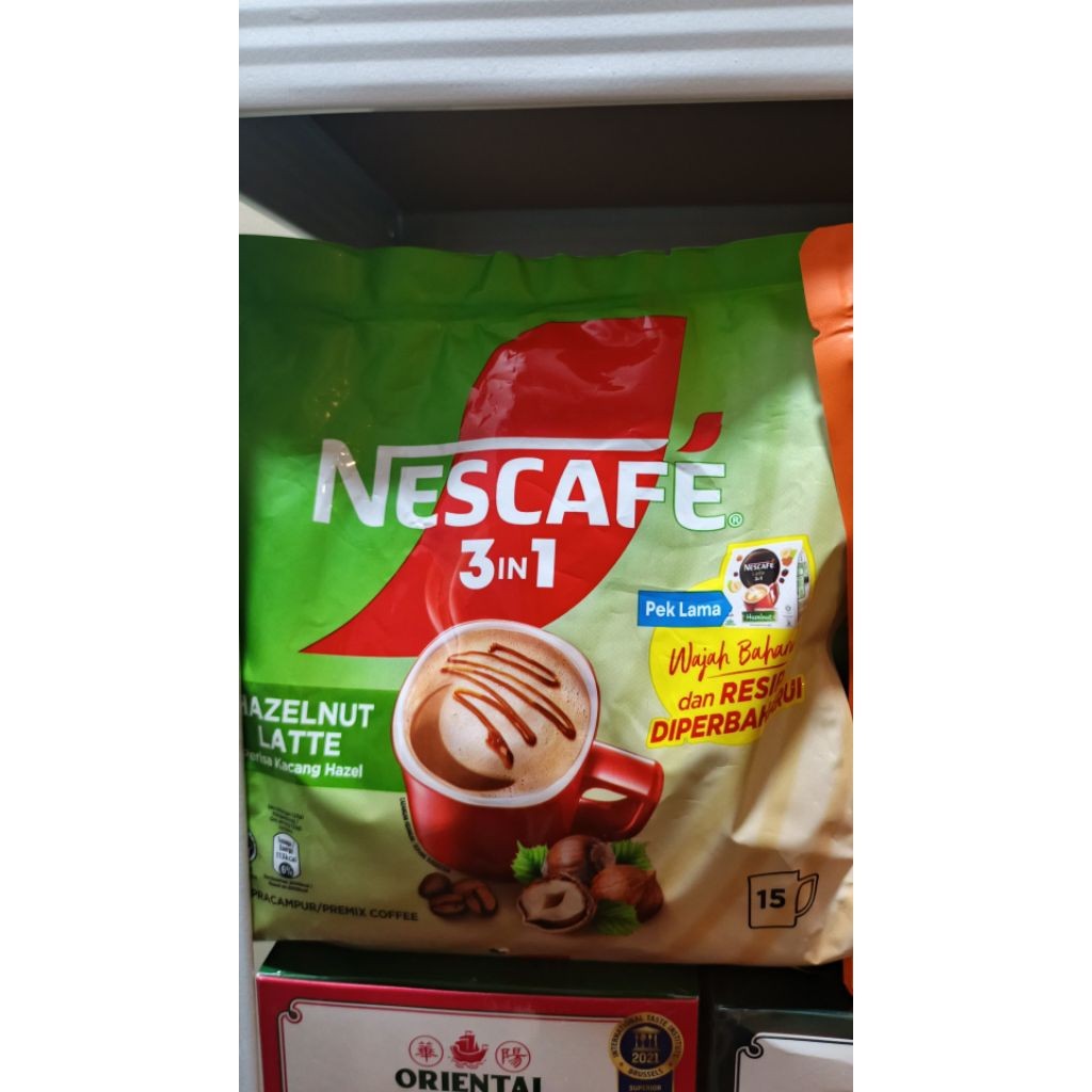 

Nescafe Kopi O. Nescafe Hazelnut Latte. Nescafe Caramel Latte. Nanyang Black Coffee No Sugar. Teh Tarik BOH Less Sweet. Old Town Hazelnut