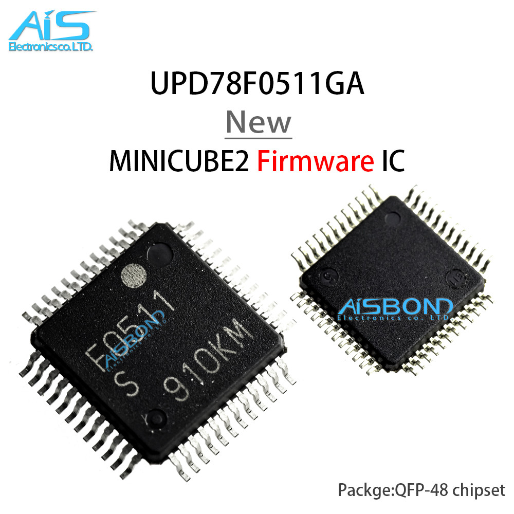 New -al UPD78F0511GA F0511 QFP-48 MINICUBE2 Firmware IC -IP