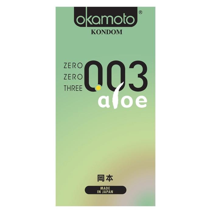 Kondom Jepang Premium Anti Bocor Okamoto Sagami - Okamoto Aloe