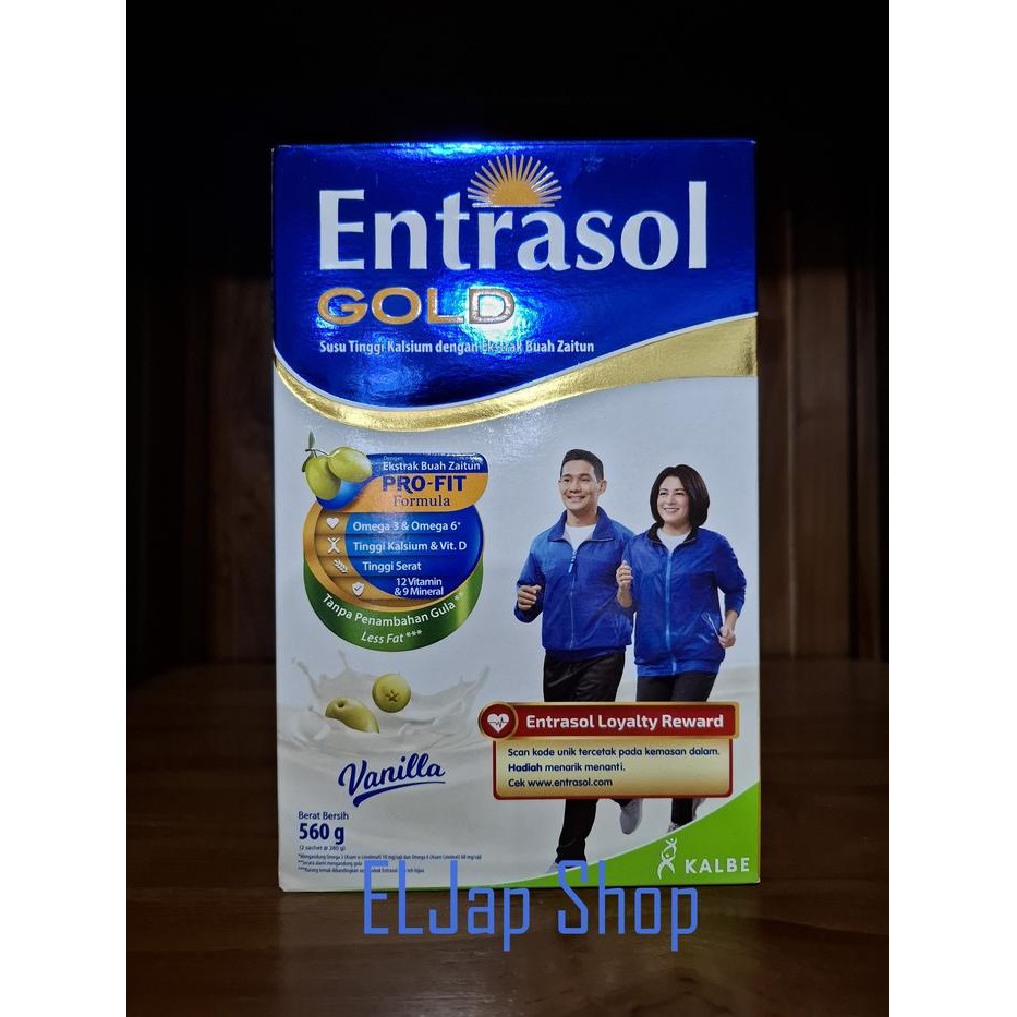 

[Promo] Susu Bubuk Entrasol Gold 560gr / 560 G - Vanila