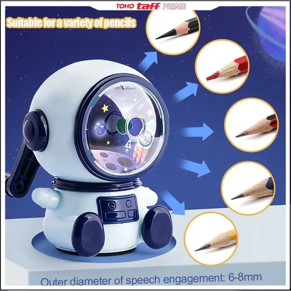 

Rautan Pensil Manual Pencil Sharpener Mini Astronaut - 18117