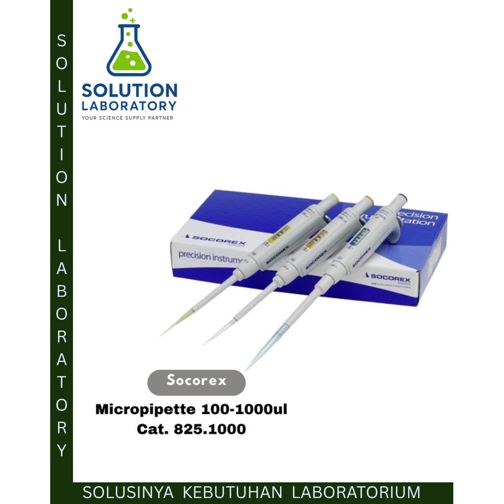 Micropipette 100-1000ul Cat. 825.1000, Socorex