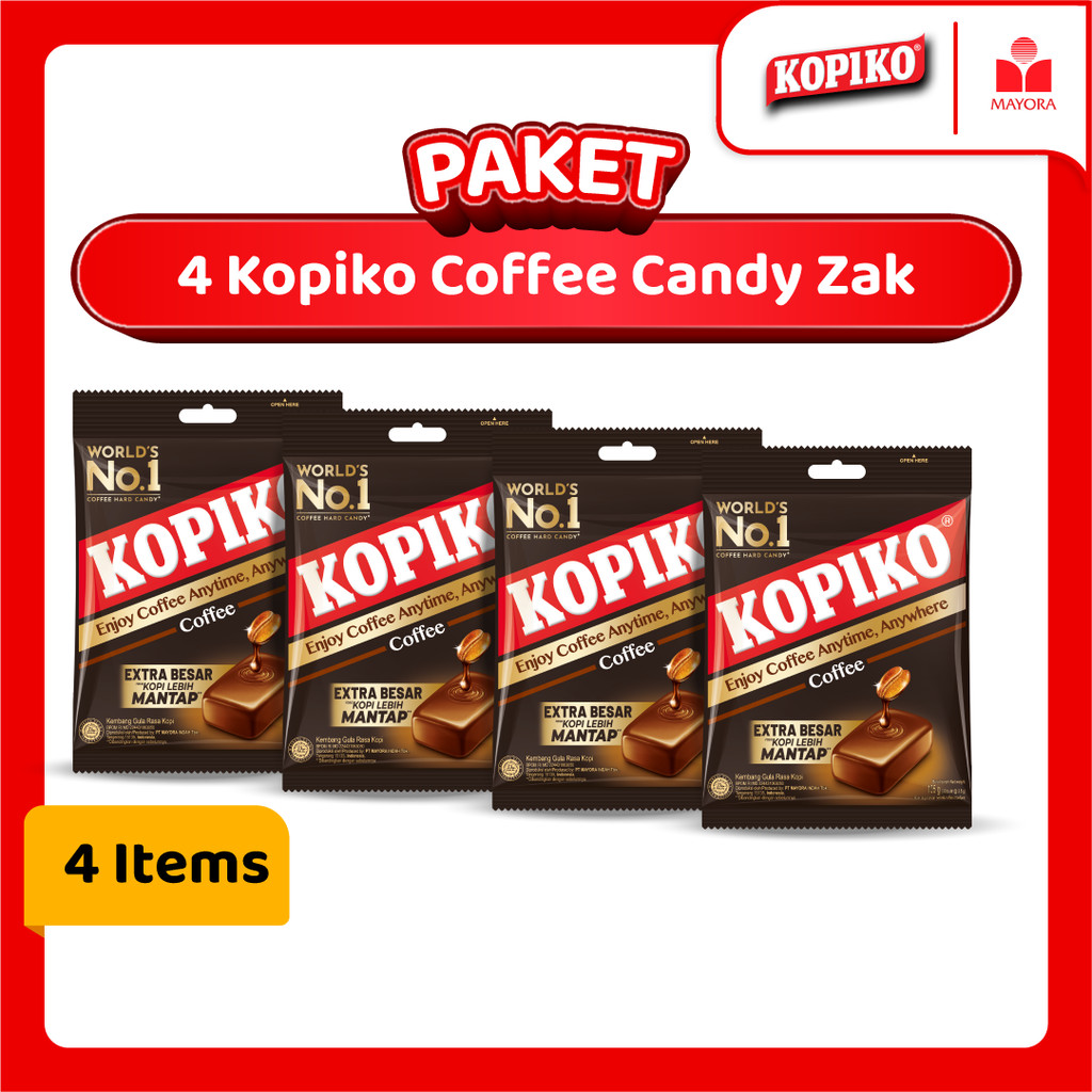 

Paket 4 Permen Kopiko Coffee Candy Zak