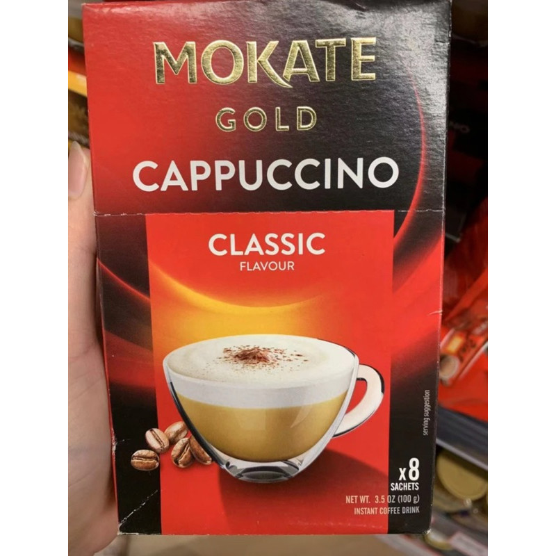 

mokate gold cappucino 100gr isi 8 sachet