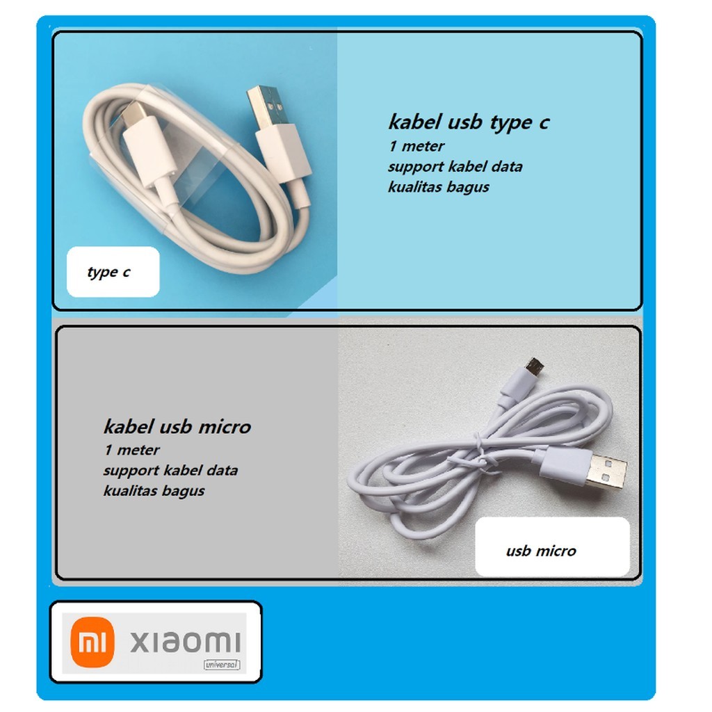 Usb C & micro kabel charger xiaomi Mi max 1 - Mi max 2 (MDE40/MDI40) - Mi max 3 - Mi max 4 - Mi max 