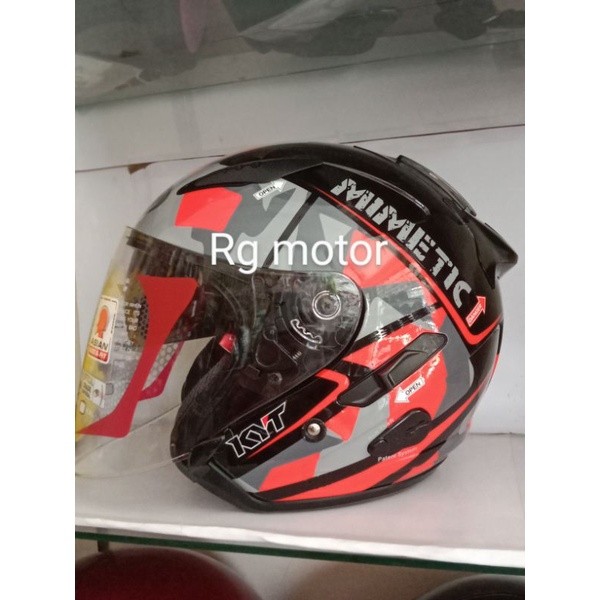 HELM KYT GALAXY FLAT R MOTIF MIMETIC /kyt HALF FACE
