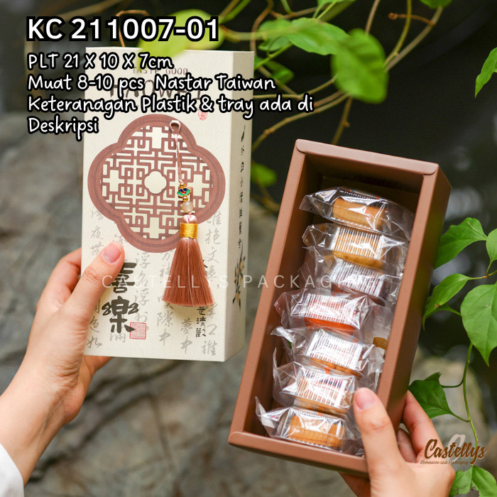 

Kotak Box Kue KC 211007-01 Kotak Cookies Nastar Pia Kuker Snack Coklat Manisan Mochi dll