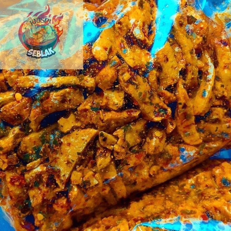 

Seblak krispi Basreng pedas jeruk 500gr / Basreng viral rempah daun jeruk