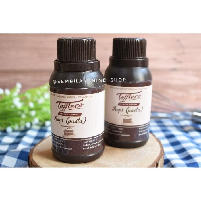 

Best Seller Toffieco KOPI Pasta 100 Gram Perisa Pewarna COFFEE - Warna