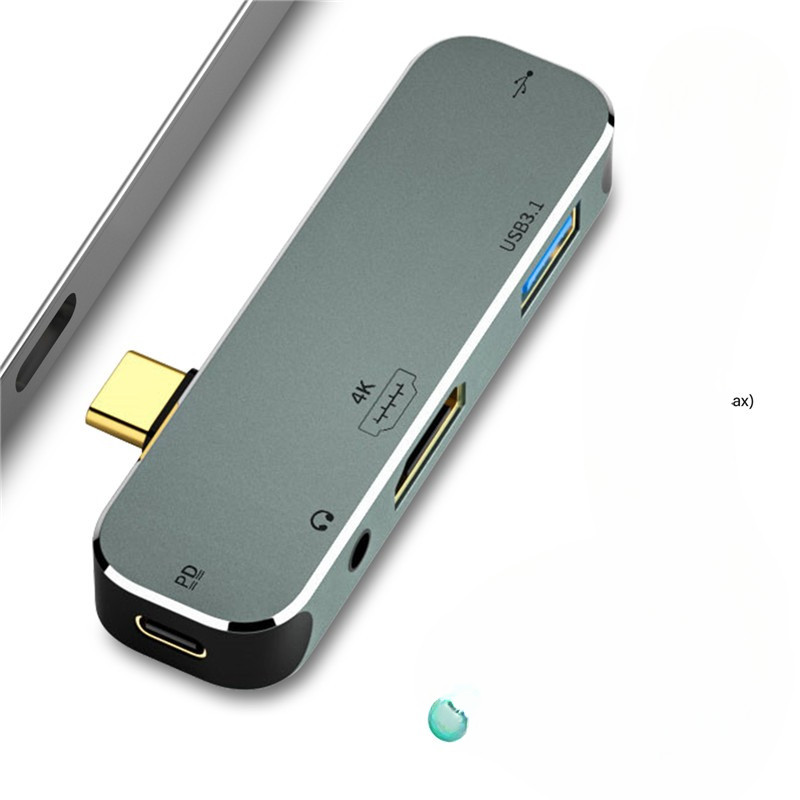 High quality USB HUB 4K HDMI Adapter USB C to Type C Audio Jack USB 3.0 PD 100W Dock for MacBook Pro