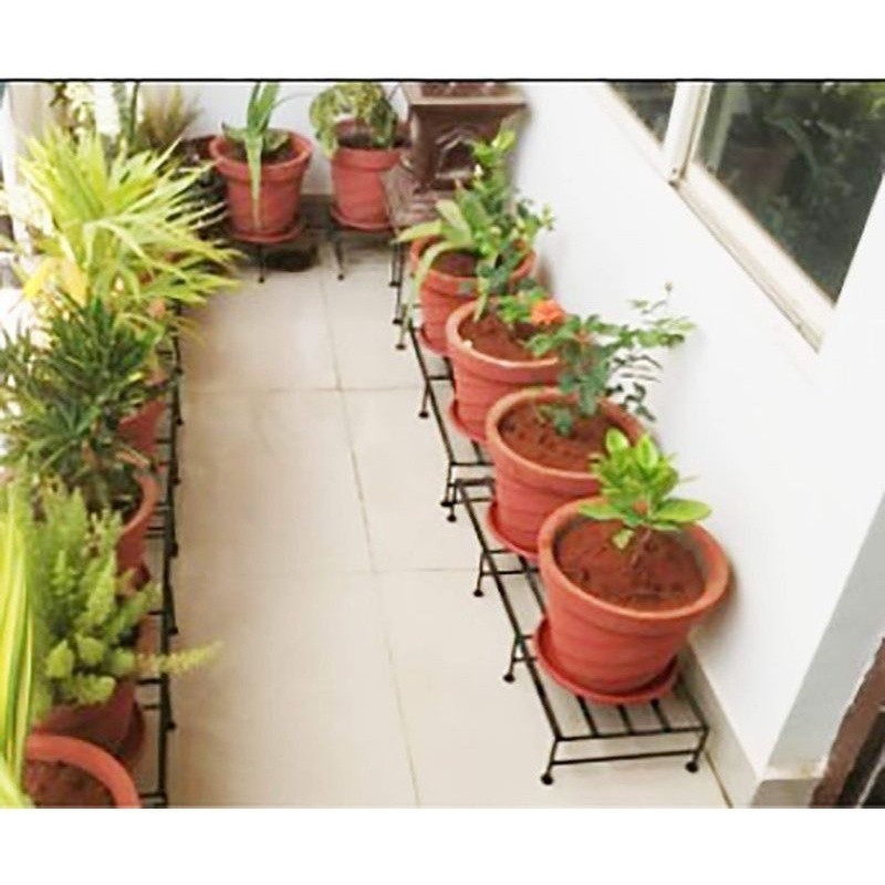 NEW PRODUK Rak pot Bunga Hias Standing Bunga Besi Susun Rak Bunga Susun Besi Standing Pot rak taman 