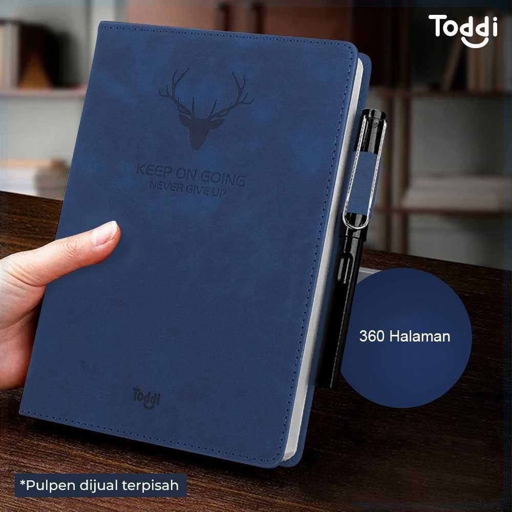 

Toddi Buku Catatan Kerja Notebooks Cover Kulit Kertas A5
