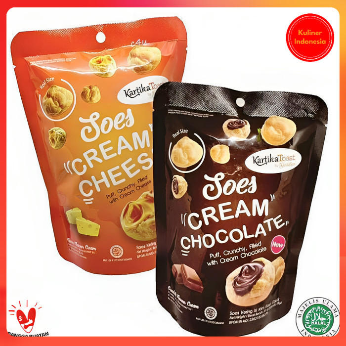 

SOES KERING KARTIKASARI KARTIKA TOAST COKLAT DAN KEJU KUE SOES KERING