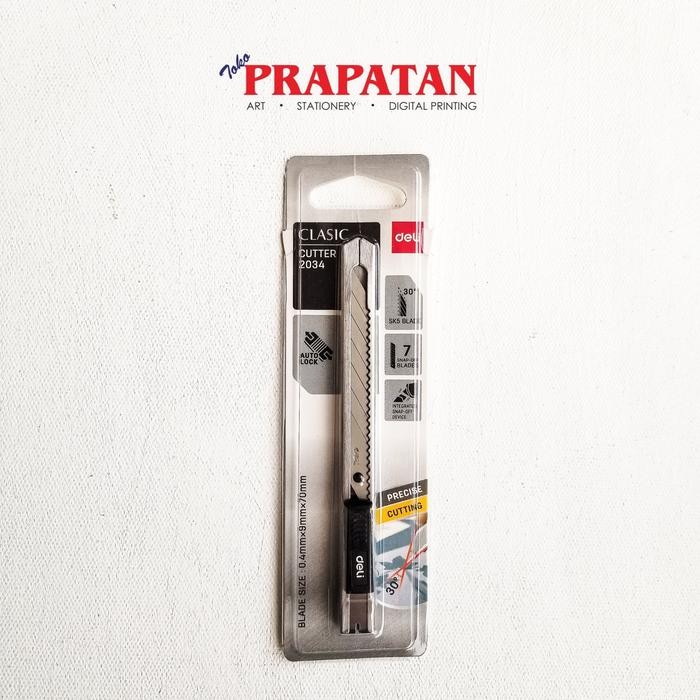 

Cutter Deli 2034 SK5 Steel Blade / Pemotong Cutter