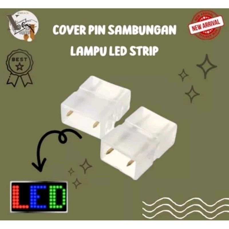 ACCESORIS KABEL LAMPU STRIP | Accesoris Sambungan Socket Lampu Strip