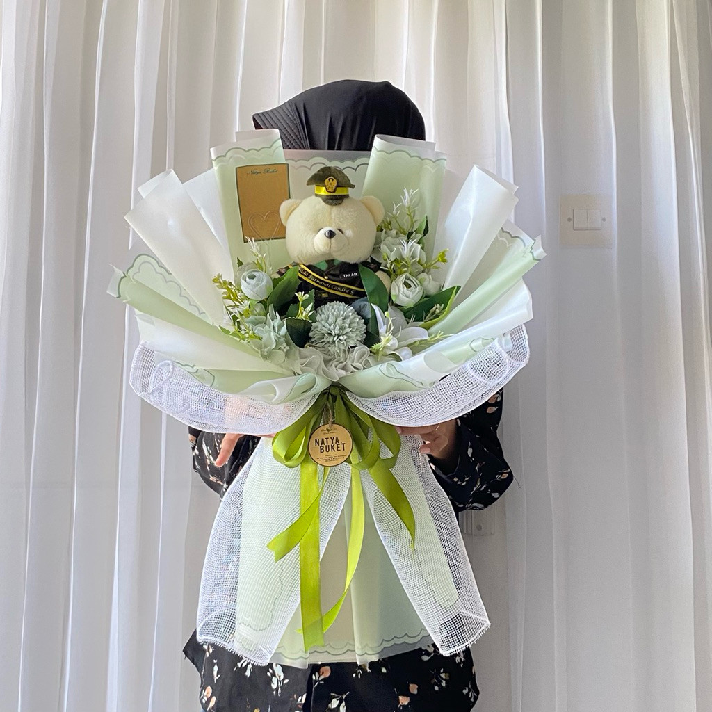 Buket Boneka Profesi TNI | Boneka TNI