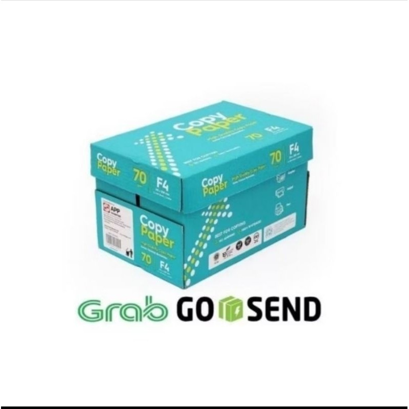 

Kertas HVS F4 Folio 75 gr Copypaper / Dus (Grab/Gojek)