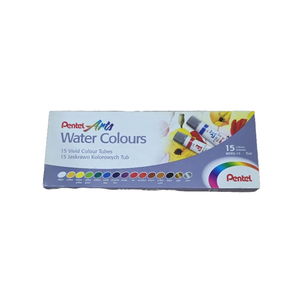 

Pentel Water Color 15 Warna ( Cat Air )