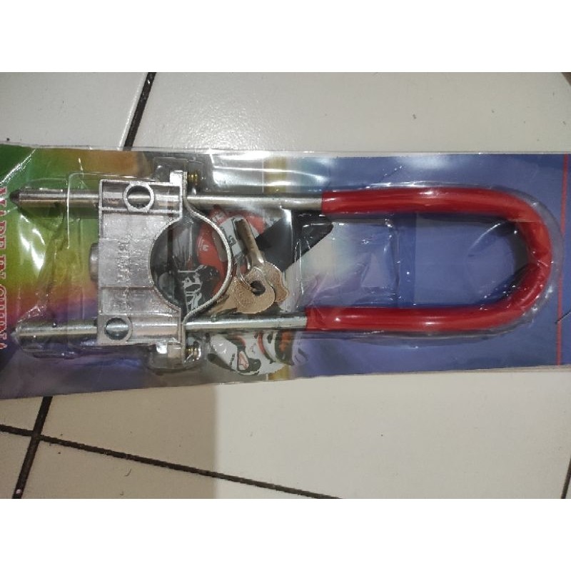BOBUNSHOP  Kunci garpu motor/sepeda listrik/gembok panjang