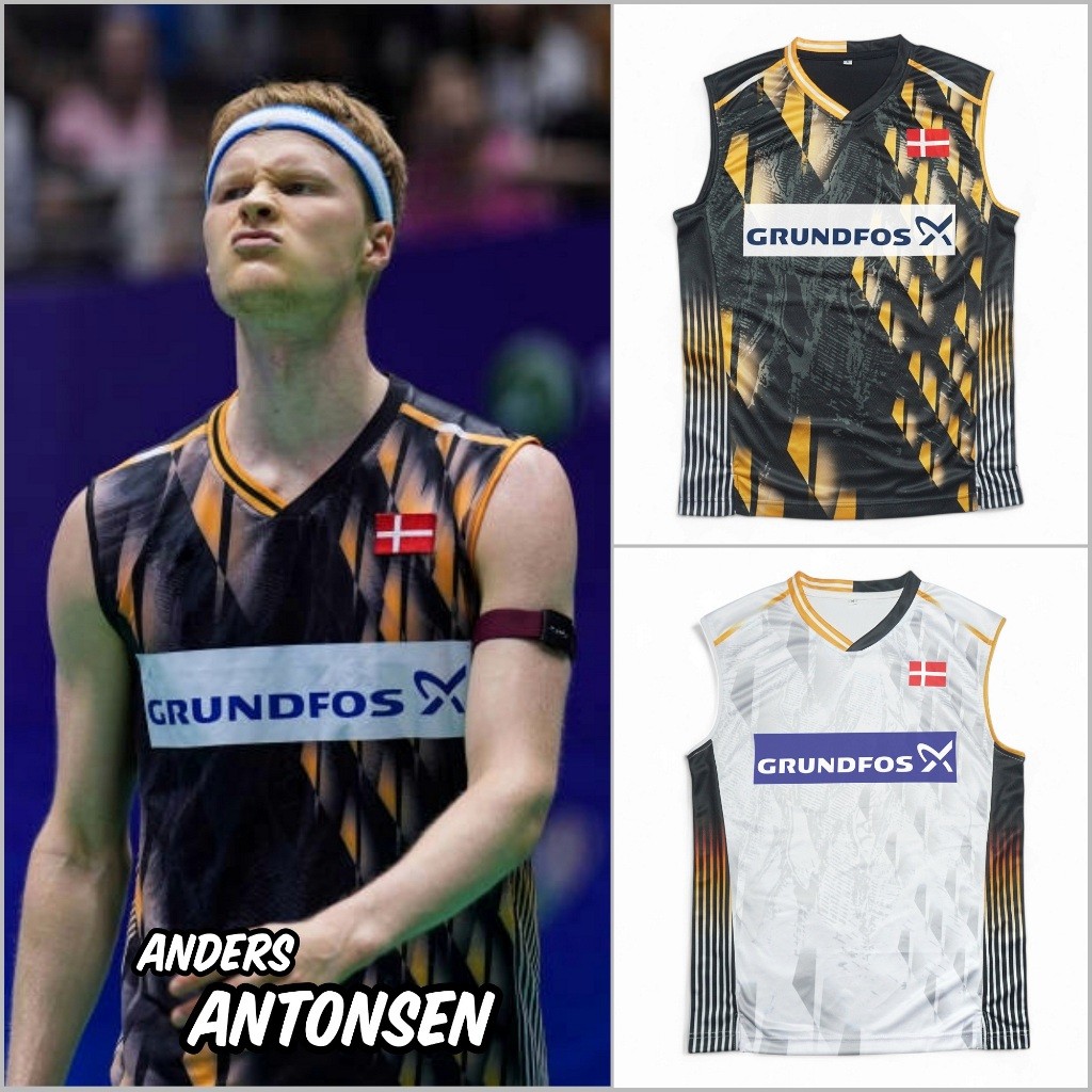 Jersey Badminton Anders Antonsen Denmark