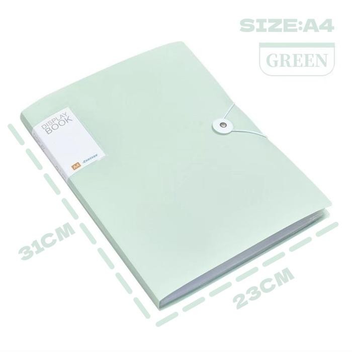 

Sale Display Book / Map File Dokumen A4 30 Halaman Warna Pastel - A4-GREEN-30POCKET-A Tbk