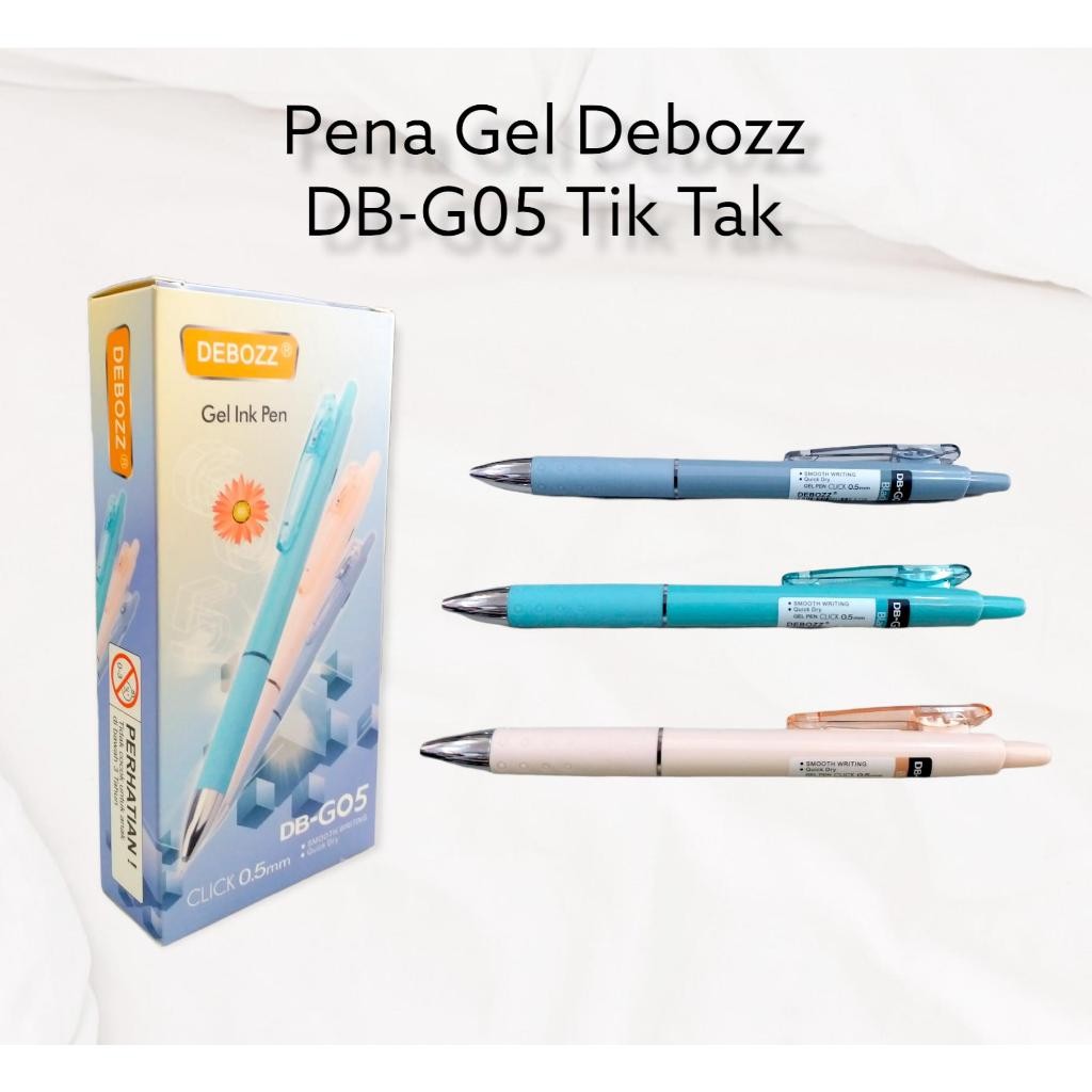

[SDW] pekanbaru/DEBOS PENA GEL TIKTAK G05 TINTA HITAM