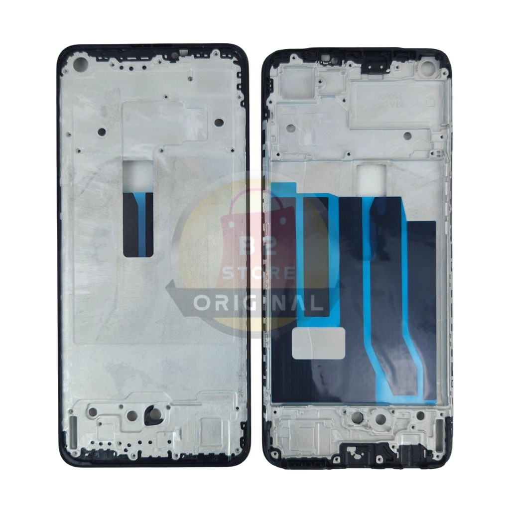 FRAME LCD TATAKAN LCD TULANG TENGAH BEZEL LCD FOR OPPO A74 4G CPH2219