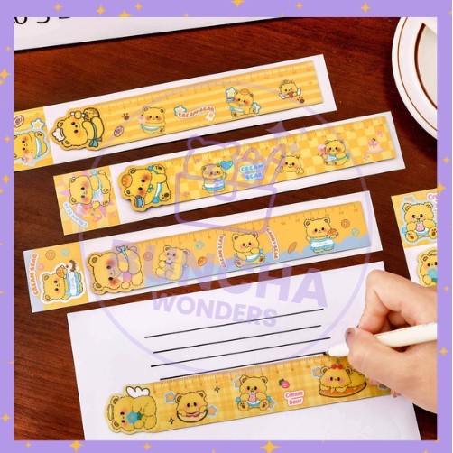 

BW Penggaris Karakter Butter Bear Lentur Bisa Ditekuk Perlengkapan Alat Tulis Sekolah Anak S-AT031