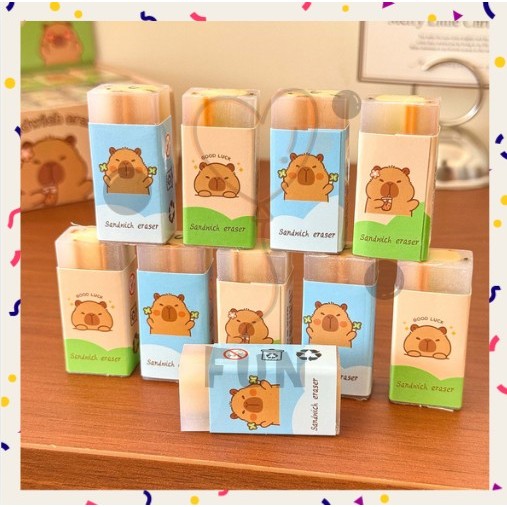 

Funfinds Eraser / Penghapus Hapusan Kapibara Lucu Hasil Sangat Bersih S-AT032